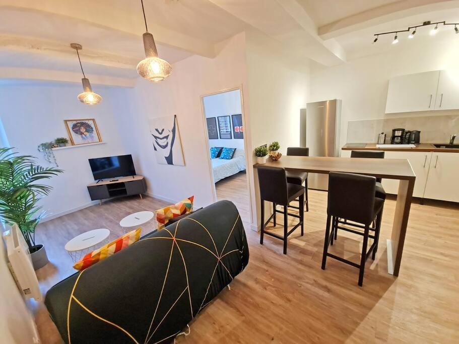 Gregbnb - T2 Design 43M2 - Toulon Est - Wifi Fibre - N2 Exterior foto